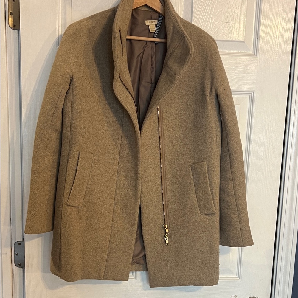 Women’s Tan Wool Coat